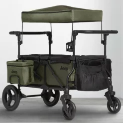 Jeep Deluxe Wrangler Wagon Stroller With Cooler Bag And Parent Organizer What's New