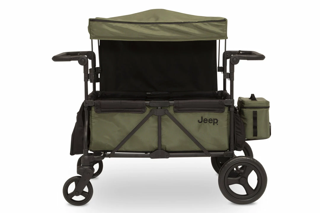 Jeep Deluxe Wrangler Wagon Stroller With Cooler Bag And Parent Organizer What's New 5 Jeep Deluxe Wrangler Wagon Stroller With Cooler Bag And Parent Organizer What's New