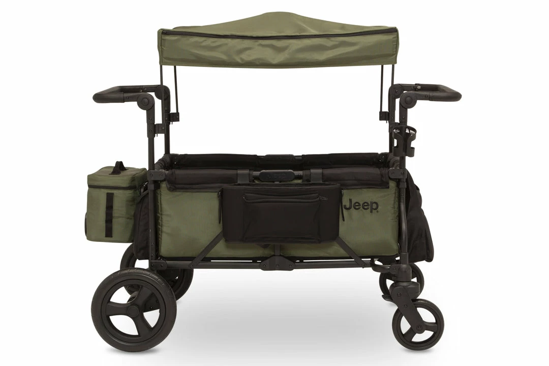 Jeep Deluxe Wrangler Wagon Stroller With Cooler Bag And Parent Organizer What's New 6 Jeep Deluxe Wrangler Wagon Stroller With Cooler Bag And Parent Organizer What's New