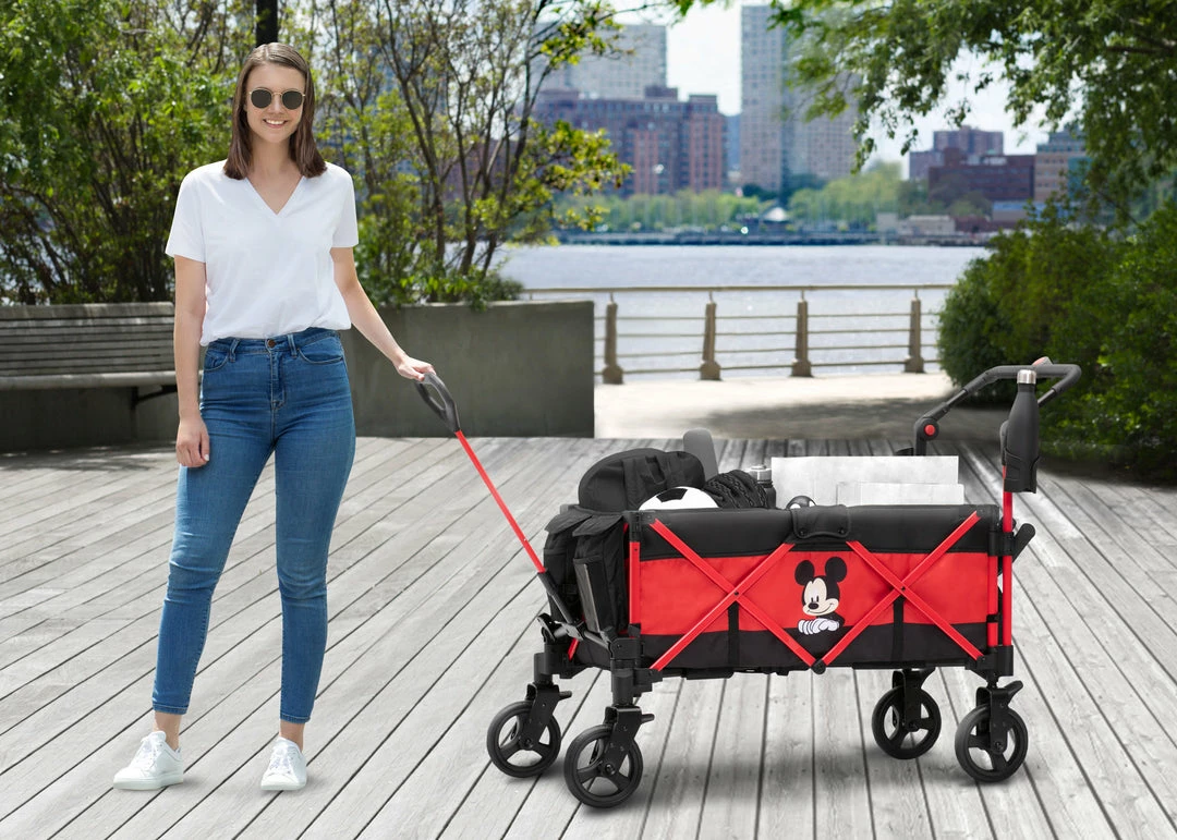 Delta Children Wagons Disney Mickey Mouse Stroller Wagon 4 Delta Children Wagons Disney Mickey Mouse Stroller Wagon