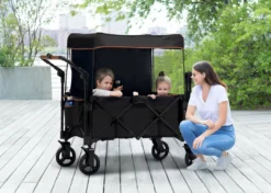 Delta Children What's New Hercules Stroller Wagon