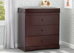 Delta Children Sutton 3 Drawer Dresser With Changing Top