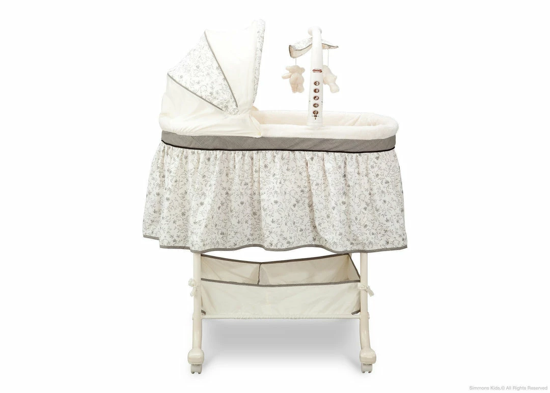 Bassinets Simmons Kids® Deluxe Gliding Bassinet 29 Bassinets Simmons Kids® Deluxe Gliding Bassinet