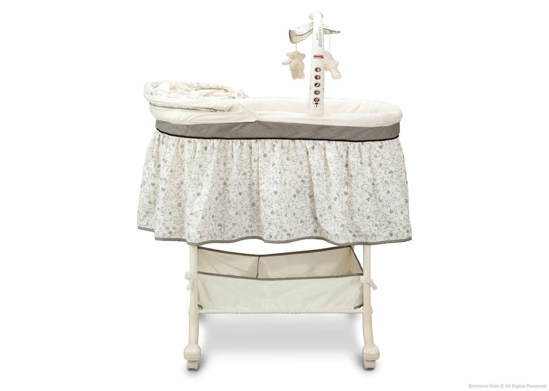 Bassinets Simmons Kids® Deluxe Gliding Bassinet 14 Bassinets Simmons Kids® Deluxe Gliding Bassinet