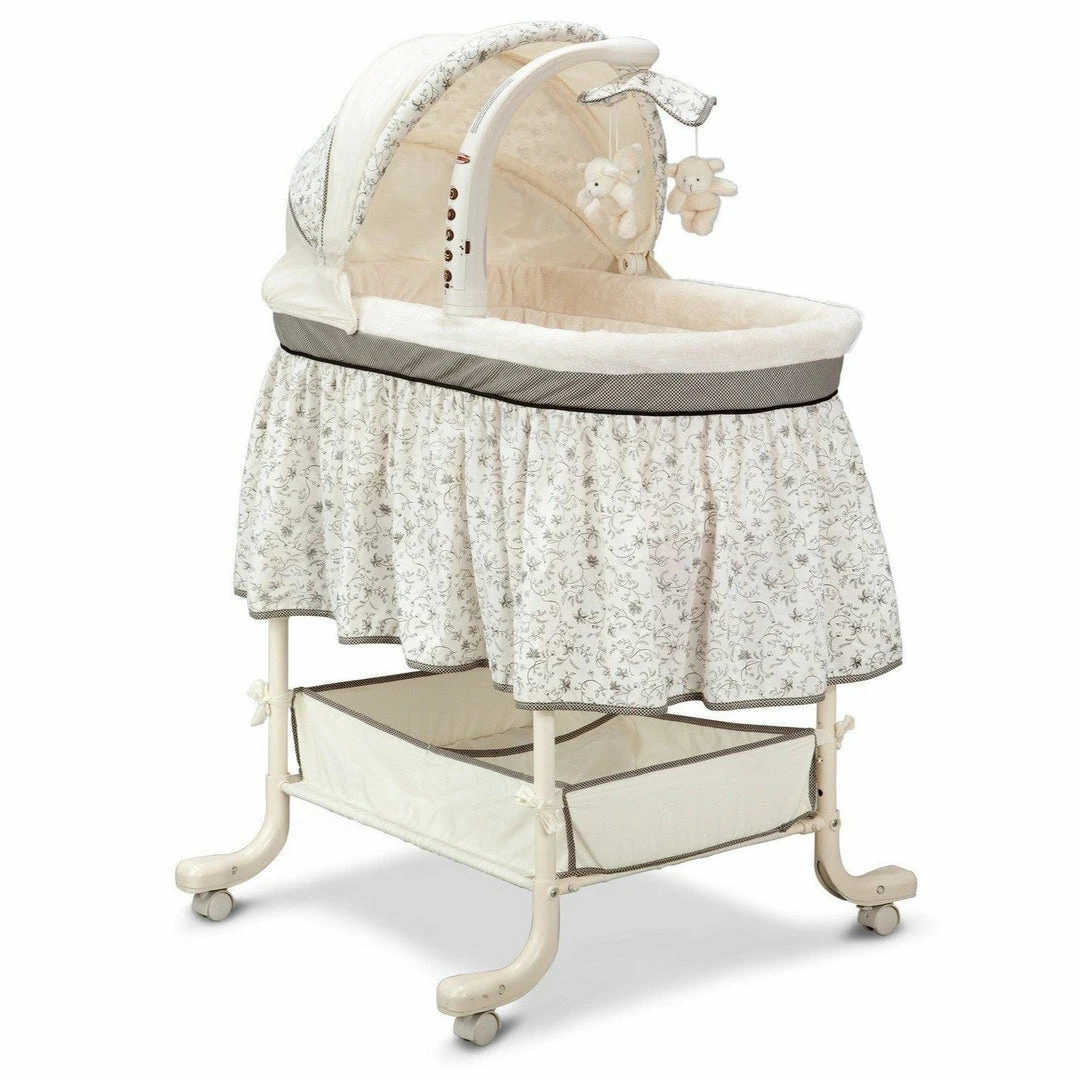 Bassinets Simmons Kids® Deluxe Gliding Bassinet 32 Bassinets Simmons Kids® Deluxe Gliding Bassinet