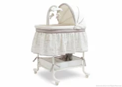 Bassinets Simmons Kids® Deluxe Gliding Bassinet 53 Bassinets Simmons Kids® Deluxe Gliding Bassinet