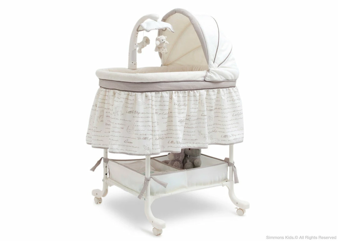 Bassinets Simmons Kids® Deluxe Gliding Bassinet 21 Bassinets Simmons Kids® Deluxe Gliding Bassinet