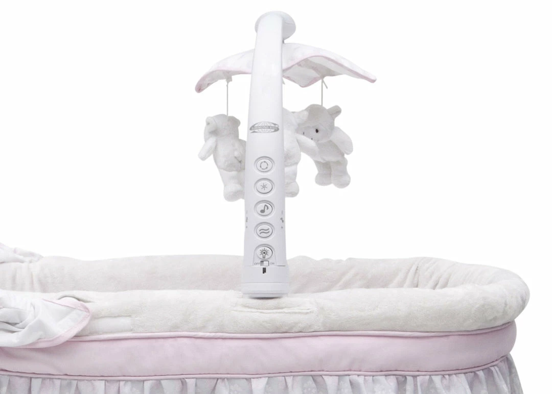 Bassinets Simmons Kids® Deluxe Gliding Bassinet 28 Bassinets Simmons Kids® Deluxe Gliding Bassinet