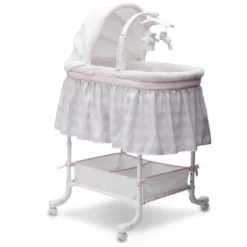 Bassinets Simmons Kids® Deluxe Gliding Bassinet 66 Bassinets Simmons Kids® Deluxe Gliding Bassinet