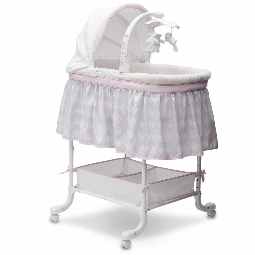 Bassinets Simmons Kids® Deluxe Gliding Bassinet 34 Bassinets Simmons Kids® Deluxe Gliding Bassinet