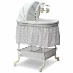 Bassinets Simmons Kids® Deluxe Gliding Bassinet 65 Bassinets Simmons Kids® Deluxe Gliding Bassinet
