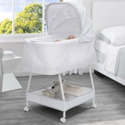 Simmons Kids Silent Auto Gliding Elite Bassinet - Odyssey Bassinets