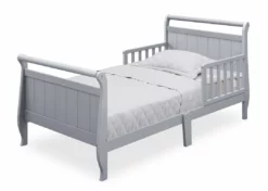 Delta Children Wood Sleigh Toddler Bed Toddler Beds