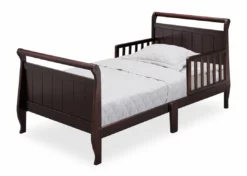 Delta Children Wood Sleigh Toddler Bed Toddler Beds