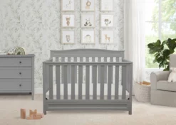 Delta Children Baby Cribs Emery 4-in-1 Convertible Crib