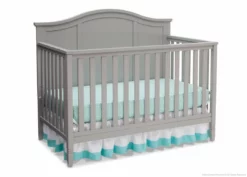 Delta Children Baby Cribs Madrid 4-in-1 Convertible Crib