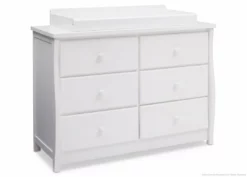 Delta Children Clermont 6 Drawer Dresser Dressers & Changing Tables