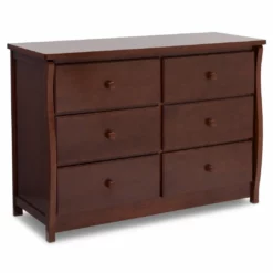 Delta Children Clermont 6 Drawer Dresser Dressers & Changing Tables