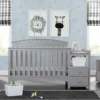 Delta Children Abby Crib N Changer