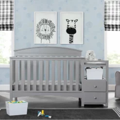 Delta Children Abby Crib N Changer