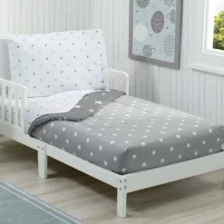 Delta Children Boys 4-Piece Toddler Bedding Set Sheets & Mattress Covers 25 Delta Children Boys 4-Piece Toddler Bedding Set Sheets & Mattress Covers