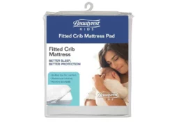 Beautyrest Fitted Crib Mattress Pad