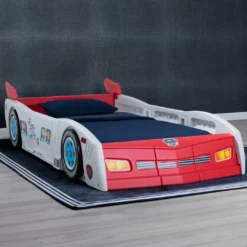 Delta Children Twin Beds & Headboards PAW Patroller Toddler And Twin Car Bed