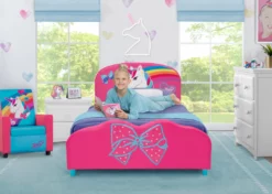 Delta Children Twin Beds & Headboards JoJo Siwa Upholstered Twin Bed
