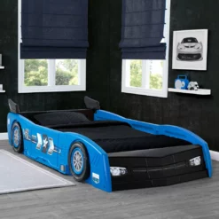Delta Children Twin Beds & Headboards Grand Prix Race Car Toddler-to-Twin Bed