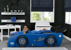 Delta Children Twin Beds & Headboards Grand Prix Race Car Toddler-to-Twin Bed