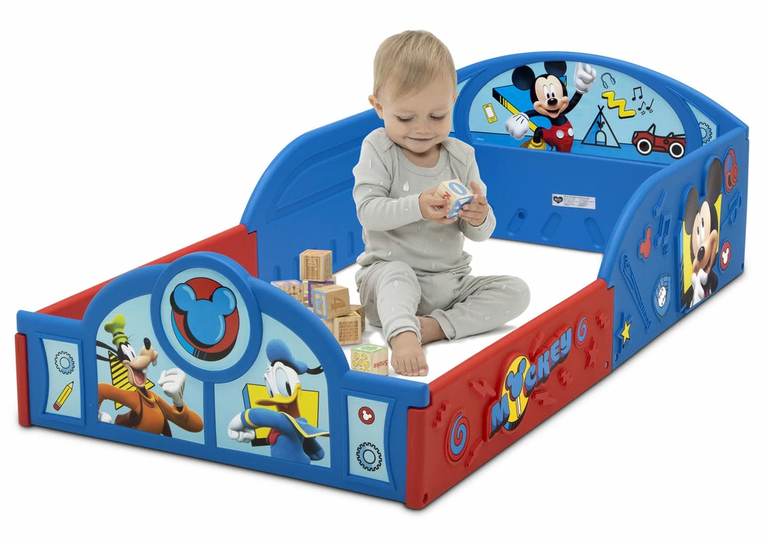 Delta Children Mickey Mouse Plastic Sleep And Play Toddler Bed Toddler Beds 5 Delta Children Mickey Mouse Plastic Sleep And Play Toddler Bed Toddler Beds