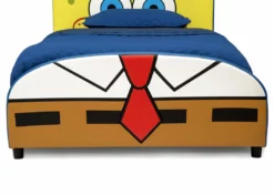 Delta Children SpongeBob SquarePants Upholstered Twin Bed