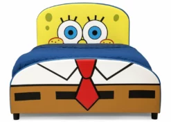 Delta Children SpongeBob SquarePants Upholstered Twin Bed