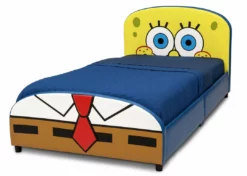 Delta Children SpongeBob SquarePants Upholstered Twin Bed