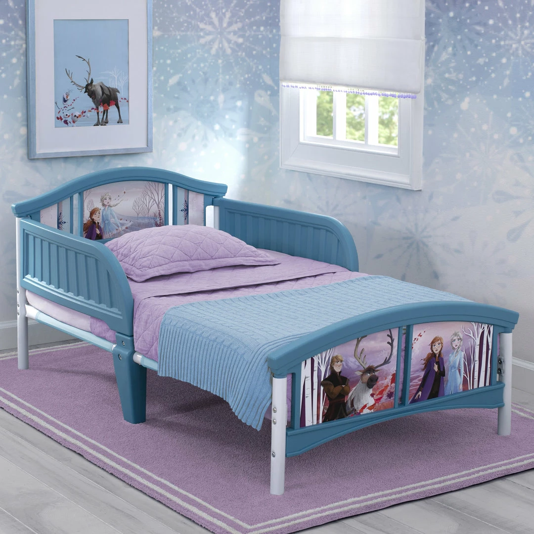 Delta Children Frozen II Plastic Toddler Bed 3 Delta Children Frozen II Plastic Toddler Bed