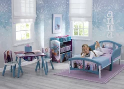 Delta Children Frozen II Plastic Toddler Bed