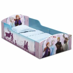 Delta Children Frozen II Wood Toddler Bed Toddler Beds