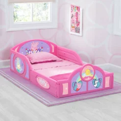 Delta Children Toddler Beds Peppa Pig Plastic Sleep And Play Toddler Bed