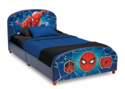 Delta Children Twin Beds & Headboards Spider-Man Upholstered Twin Bed