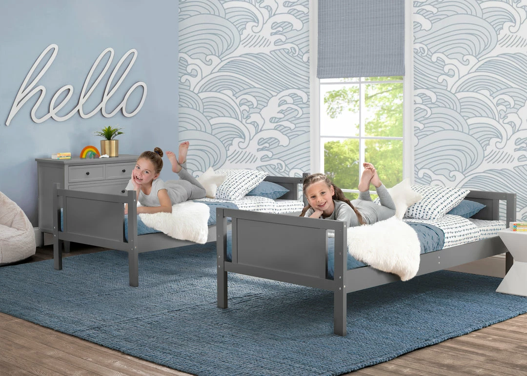 Delta Children What's New Convertible Twin Bunk Bed With Ladder And Guardrails 11 Delta Children What's New Convertible Twin Bunk Bed With Ladder And Guardrails