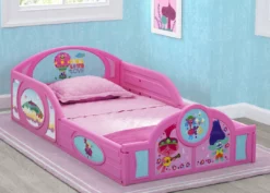 Delta Children Toddler Beds Trolls World Tour Plastic Sleep And Play Toddler Bed