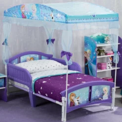 Delta Children Frozen Toddler Canopy Bed Toddler Beds