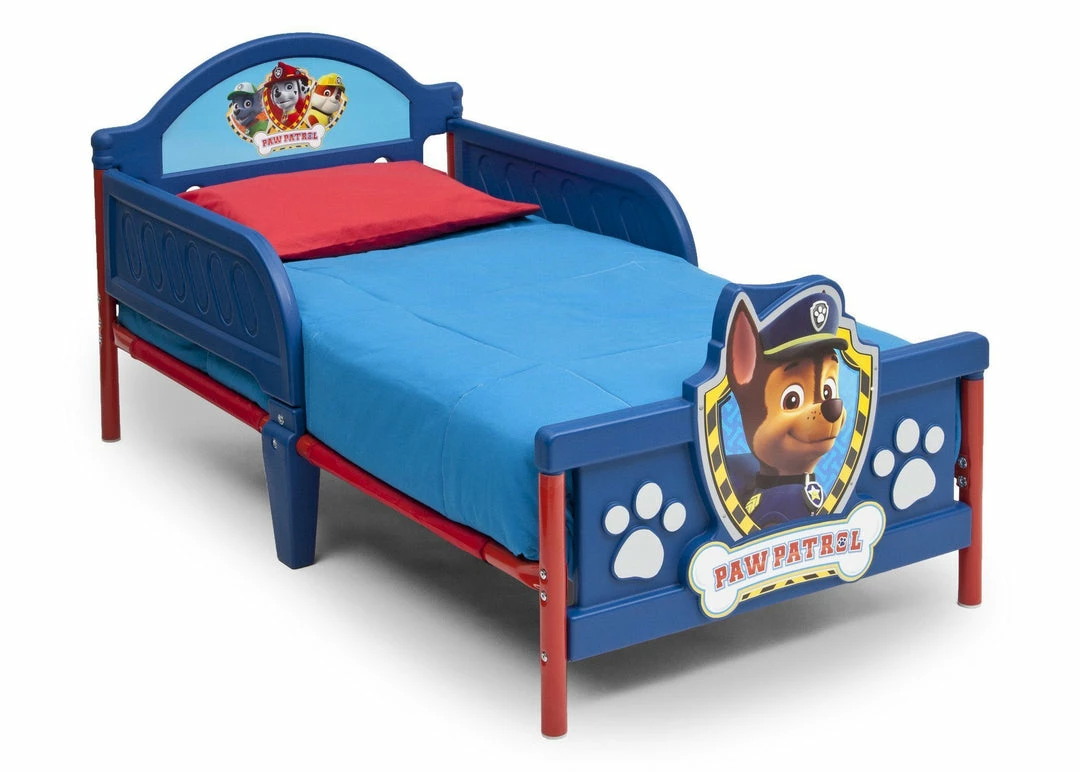 Delta Children Toddler Beds PAW Patrol Plastic 3D Toddler Bed 5 Delta Children Toddler Beds PAW Patrol Plastic 3D Toddler Bed