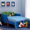 Delta Children Mickey Mouse Wood Toddler Bed 2 Delta Children Mickey Mouse Wood Toddler Bed