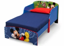 Delta Children Mickey Mouse Wood Toddler Bed 10 Delta Children Mickey Mouse Wood Toddler Bed