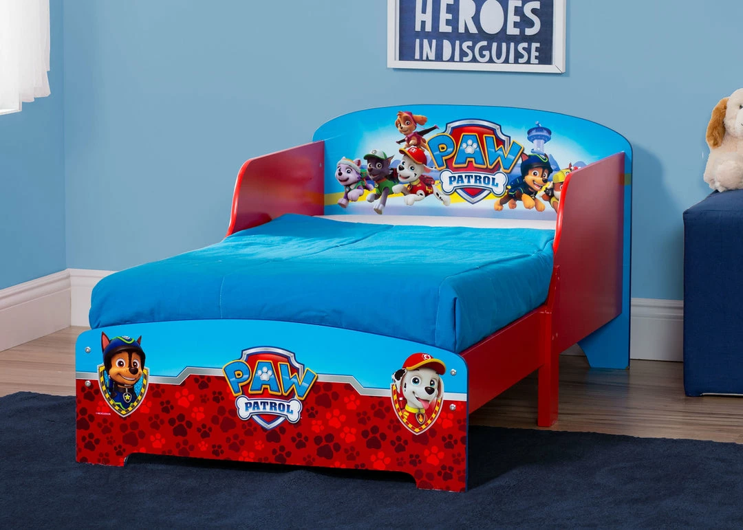 Delta Children PAW Patrol Wood Toddler Bed 3 Delta Children PAW Patrol Wood Toddler Bed