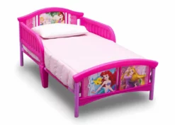 Delta Children Princess Plastic Toddler Bed Toddler Beds