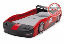 Delta Children Twin Beds & Headboards Turbo Race Car Twin Bed