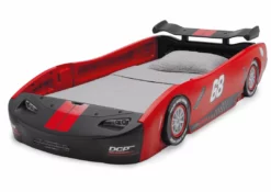 Delta Children Twin Beds & Headboards Turbo Race Car Twin Bed