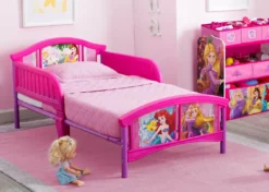 Delta Children Princess Plastic Toddler Bed Toddler Beds